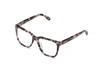 Quay Wired Rx Oversized In Milky Tortoise,clear Rx