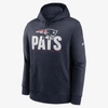 Nike Impact Club Men's Pullover Hoodie In Navy