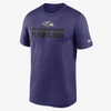 Nike Dri-fit Microtype Legend Men's T-shirt In Purple