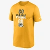 Nike Men's Dri-fit Local Legend (nfl Green Bay Packers) T-shirt In Yellow