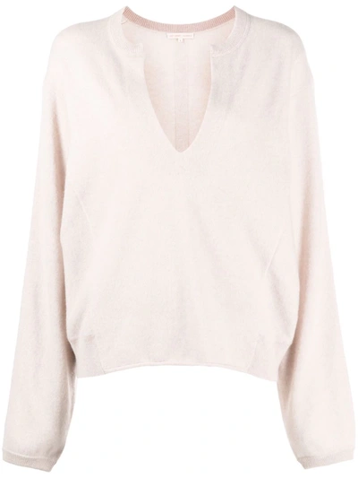 Filippa-k Soft Sport Cashmere Split Jumper In Nude