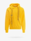 Ambush Multicord-drawstring Organic Cotton Hoodie In Yellow