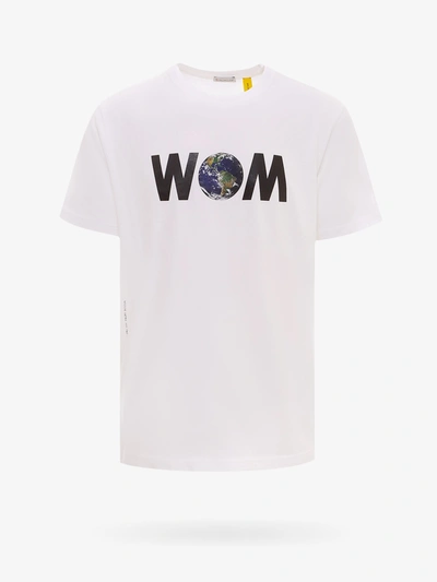 Moncler Genius World Of Moncler Cotton T-shirt In White