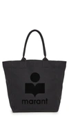 ISABEL MARANT YENKY TOTE BLACK,ISMDB30647