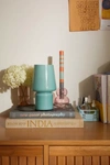 Urban Outfitters Little Glass Table Lamp In Sky