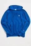 Champion Reverse Weave Hoodie Sweatshirt In Bright Blue