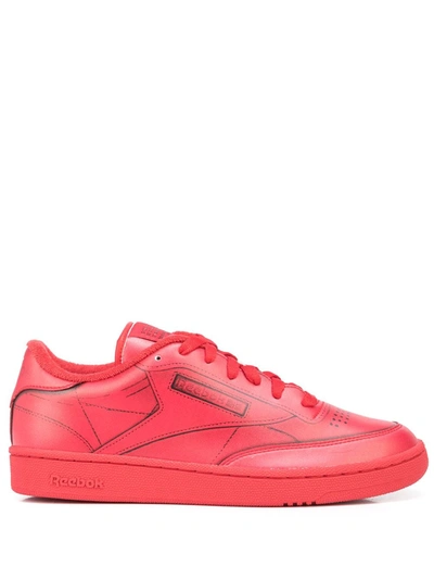 Maison Margiela X Reebok Man Sneakers Red Size 6.5 Other Fibres