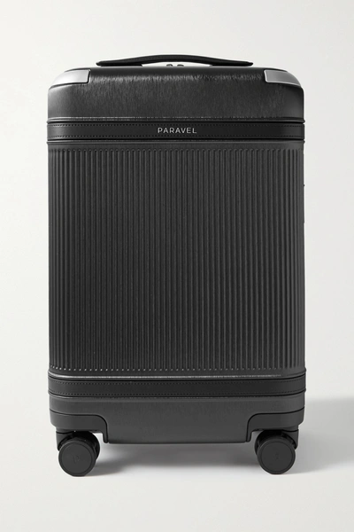 Paravel + Net Sustain Aviator Carry-on Hardshell Suitcase In Black