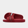 Tommy Hilfiger Men's Redder Flag Logo Pool Slide Sandals In Red