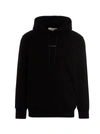 Alyx Logo-print Rib-trimmed Hoodie In Black