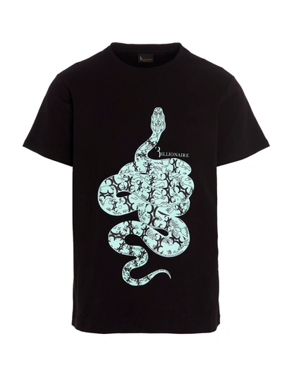 Billionaire Snake T-shirt In Black