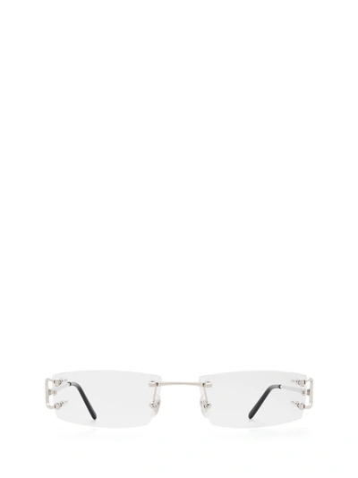 CARTIER CARTIER CT0092O SILVER GLASSES,CT0092O 002