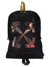 OFF-WHITE OFF WHITE CARAVAGGIO EASY BACKPACK,OMNB019R21FAB0021025