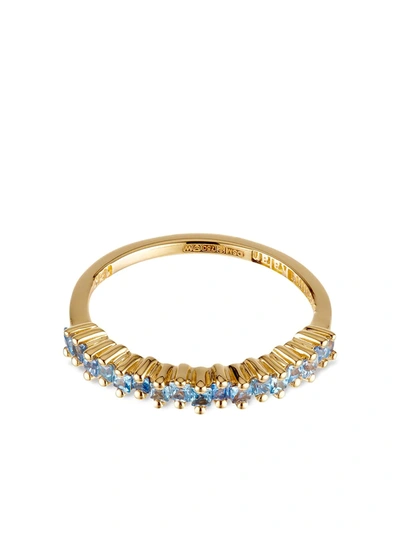 Suzanne Kalan 18kt Yellow Gold Sapphire Ring