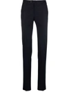 Pt01 Slim-cut Tailored Trousers In Blue