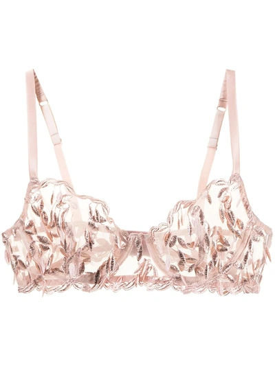 Gilda & Pearl Tallulah Underwired Bra In Pink