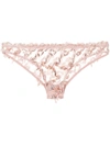 GILDA & PEARL TALLULAH EMBROIDERED STRETCH-SILK KNICKERS
