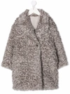 Brunello Cucinelli Textured Wool Coat In Grey