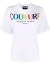 VERSACE JEANS COUTURE LOGO印花T恤