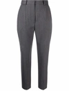 ALEXANDER MCQUEEN CROPPED HIGH-WAISTED TROUSERS