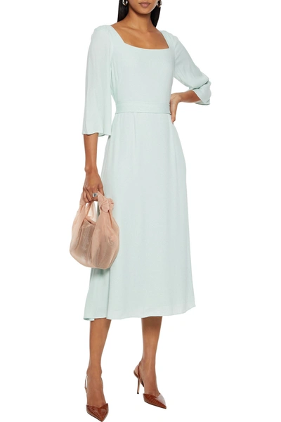 Goat Jubilee Crepe Midi Dress In Mint