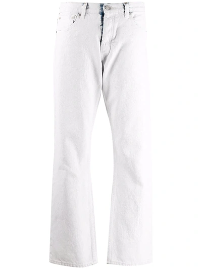 Maison Margiela Bianchetto Straight-leg Jeans In White