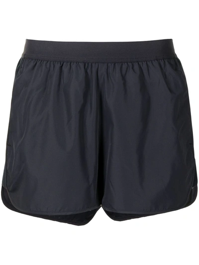 Thom Browne Flyweight Tech 4-bar Running Shorts In Blue