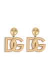 DOLCE & GABBANA DG-LOGO CLIP-ON EARRINGS