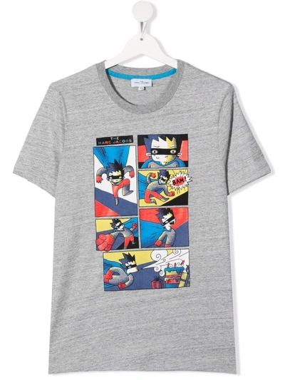 Marc Jacobs Teen Cartoon-print Organic-cotton T-shirt In Multicoloured