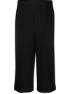 ISSEY MIYAKE MC JUNE PLEATED CROPPED TROUSERS
