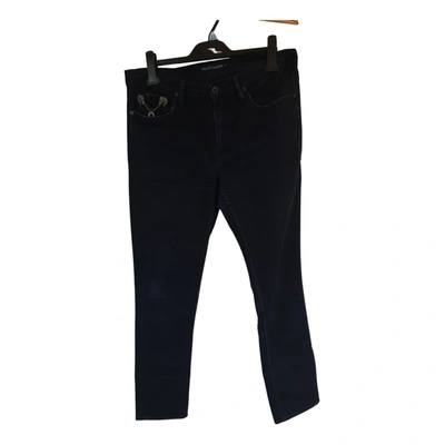 Pre-owned Ralph Lauren Straight Jeans In Navy