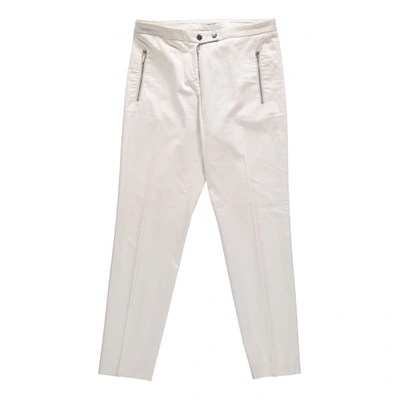 Pre-owned Fabiana Filippi Chino Pants In White