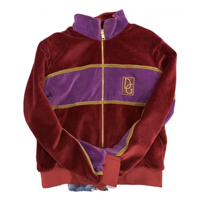 Pre-owned Dolce & Gabbana Velvet Jacket In Purple