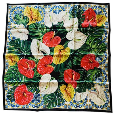 Pre-owned Dolce & Gabbana Scarf In Multicolour