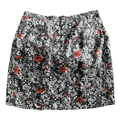 Pre-owned Zadig & Voltaire Silk Skirt In Multicolour