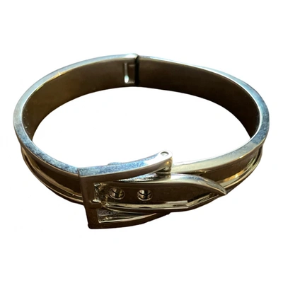 Pre-owned Guess Bracelet In Metallic