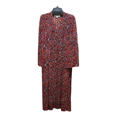 Pre-owned Michael Kors Maxi Dress In Red