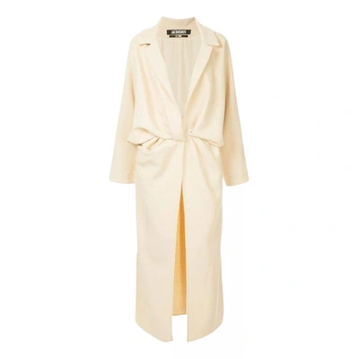 Pre-owned Jacquemus Coat In White
