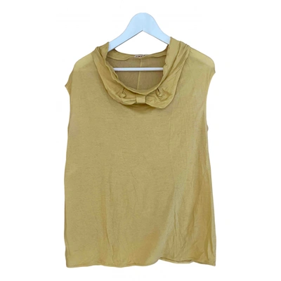 Pre-owned Marni T-shirt In Yellow