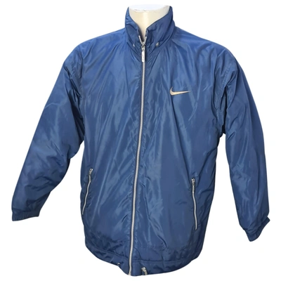 Pre-owned Nike Jacket In Blue