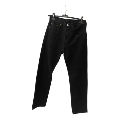 Pre-owned Levi's Trousers In Black