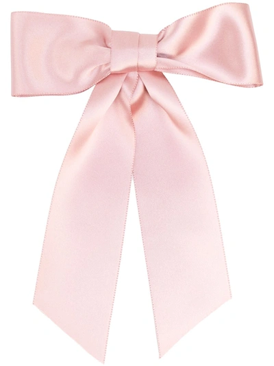 Jennifer Behr April Bow Clip In 粉色