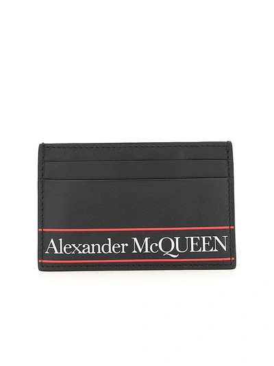 Alexander Mcqueen Wallets & Cardholders In Black/red