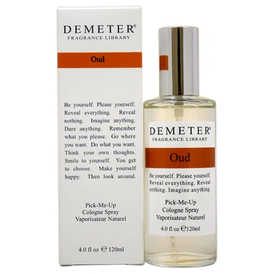 Demeter Oud By  For Unisex - 4 oz Cologne Spray In N/a