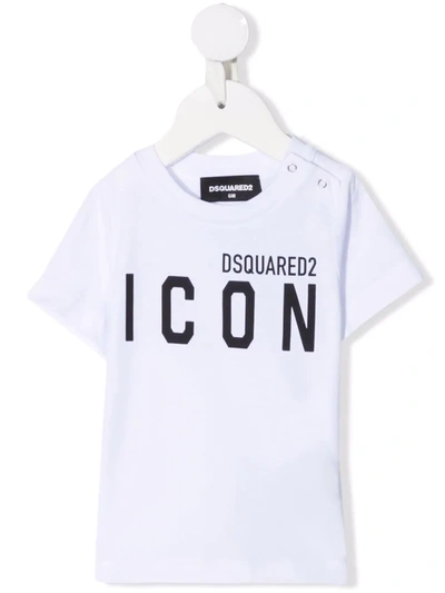 DSQUARED2 ICON LOGO-PRINT T-SHIRT