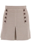 SEE BY CHLOÉ MINI SKIRT WITH BUTTONS,CHS21AJU01034 9CA