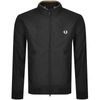 Fred Perry Brentham Track Jacket In Black
