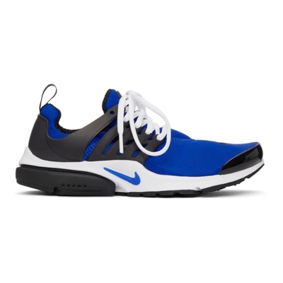 Nike Men's Air Presto Casual Sneakers From Finish Line In Blue/white