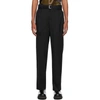 SACAI BLACK SUITING TROUSERS