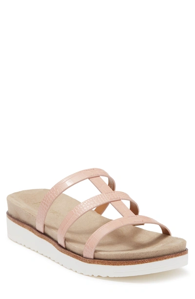 Kensie Duckee Platform Sandal In Light Pink